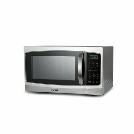 COMMERCIAL CHEF 1.3 cu ft. 1000 - Watt Countertop Microwave Oven CHM13MS6